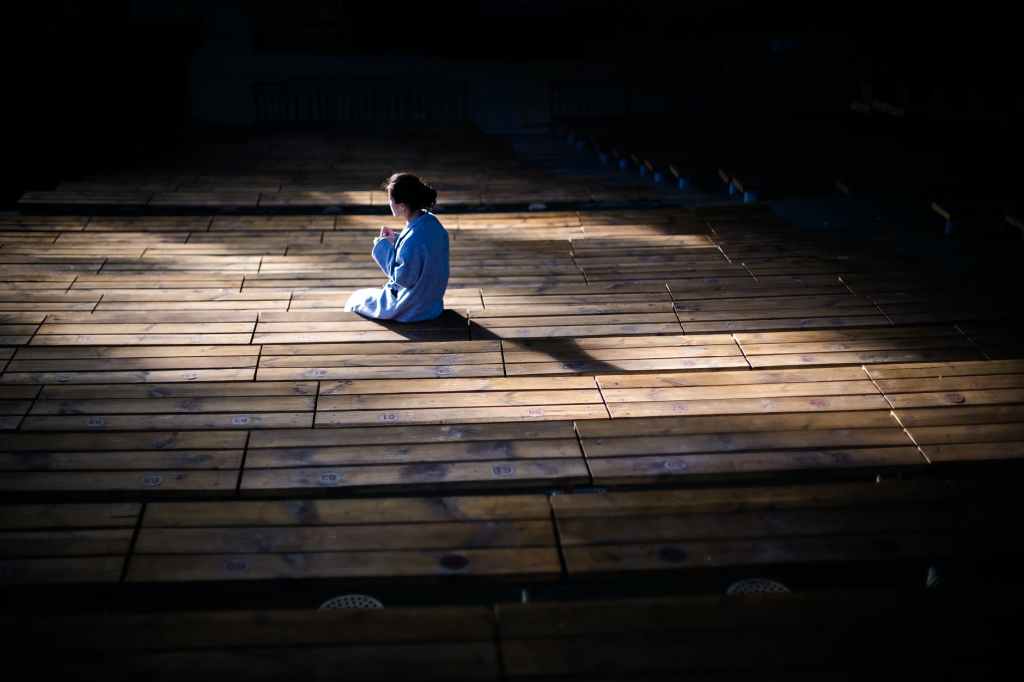 adult alone dark girl